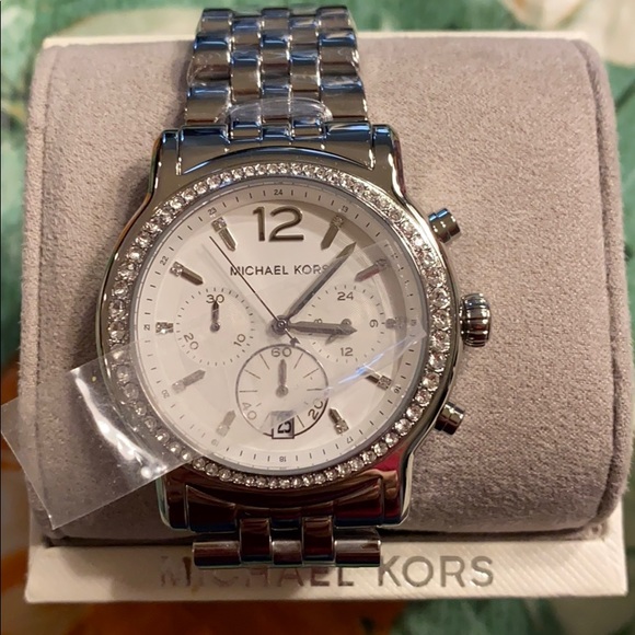 Michael Kors Accessories - Woman’s Michael Kors Bailey stainless steel watch